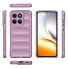 For Motorola Edge 60 Pro 5G Magic Shield TPU + Flannel Phone Case(Purple) - 3