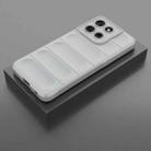 For Motorola Moto G56 5G Magic Shield TPU + Flannel Phone Case(Grey) - 2