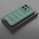 For Motorola Moto G56 5G Magic Shield TPU + Flannel Phone Case(Dark Green) - 2