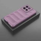 For Motorola Moto G86 5G Magic Shield TPU + Flannel Phone Case(Purple) - 2