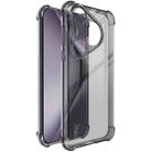 For Huawei Pura 70 Pro / 70 Pro+ imak Shockproof Airbag TPU Phone Case(Transparent Black) - 1