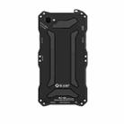 For iPhone 6s / 6 R-JUST Pure Color Shockproof Dustproof Armor Metal Protective Case(Black) - 1