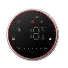 BHT-6001GCLW 95-240V AC 5A Smart Round Thermostat Boiler Heating LED Thermostat With WiFi(Black) - 1