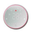 BHT-6001GCLW 95-240V AC 5A Smart Round Thermostat Boiler Heating LED Thermostat With WiFi(White) - 1