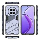 For Realme 12 5G Global Punk Armor 2 in 1 PC + TPU Phone Case with Holder(Grey) - 3