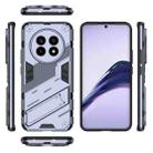 For Realme 13 Pro 5G Global Punk Armor 2 in 1 PC + TPU Phone Case with Holder(Grey) - 3