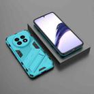 For Realme 13 Pro 5G Global Punk Armor 2 in 1 PC + TPU Phone Case with Holder(Blue) - 2