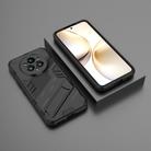 For Realme 14 Pro+ 5G Punk Armor 2 in 1 PC + TPU Phone Case with Holder(Black) - 2