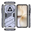 For Realme 14 Pro+ 5G Punk Armor 2 in 1 PC + TPU Phone Case with Holder(Grey) - 3