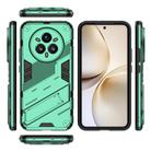 For Realme 14 Pro+ 5G Punk Armor 2 in 1 PC + TPU Phone Case with Holder(Green) - 3