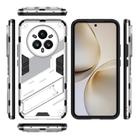 For Realme 14 Pro+ 5G Punk Armor 2 in 1 PC + TPU Phone Case with Holder(White) - 3