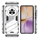 For Realme 14 Pro 5G Global Punk Armor 2 in 1 PC + TPU Phone Case with Holder(White) - 3