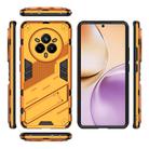 For Realme 14 Pro 5G Global Punk Armor 2 in 1 PC + TPU Phone Case with Holder(Orange) - 3