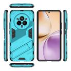 For Realme 14 Pro 5G Global Punk Armor 2 in 1 PC + TPU Phone Case with Holder(Blue) - 3