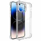 For iPhone 15 Pro Max imak Shockproof Airbag TPU Phone Case(Transparent) - 1