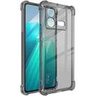 For vivo iQOO Neo8 5G / Neo8 Pro 5G imak Shockproof Airbag TPU Phone Case(Transparent Black) - 1