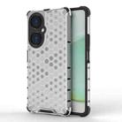 For Huawei nova 11i Shockproof Honeycomb PC + TPU Phone Case(White) - 1
