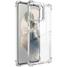 For Motorola Edge 50 Pro imak Shockproof Airbag TPU Phone Case(Transparent) - 1