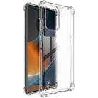 For Motorola Edge 50 Fusion 5G imak Shockproof Airbag TPU Phone Case(Transparent) - 1