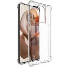 For Motorola Edge 50 Ultra 5G imak Shockproof Airbag TPU Phone Case(Transparent) - 1