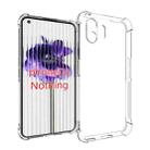 For Nothing Phone 2 Shockproof Non-slip Thickening TPU Phone Case(Transparent) - 1