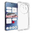 For Nothing Phone 3a Pro Shockproof Non-slip Thickening TPU Phone Case(Transparent) - 1