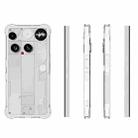 For Nothing Phone 3 Shockproof Non-slip Thickening TPU Phone Case(Transparent) - 2