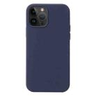 For iPhone 15 Pro Max Liquid Silicone Phone Case(Midnight Blue) - 1