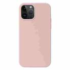 For iPhone 15 Pro Liquid Silicone Phone Case(Sand Pink) - 1