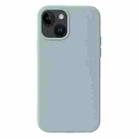 For iPhone 15 Liquid Silicone Phone Case(Emerald Green) - 1