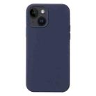 For iPhone 15 Liquid Silicone Phone Case(Midnight Blue) - 1