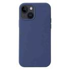 For iPhone 15 Liquid Silicone Phone Case(Blue) - 1