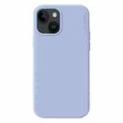 For iPhone 15 Plus Liquid Silicone Phone Case(Lilac Purple) - 1