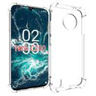 For Nokia C200 Shockproof Non-slip Thickening TPU Phone Case(Transparent) - 1