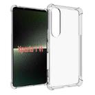 For Sony Xperia 1 VI Shockproof Non-slip Thickening TPU Phone Case(Transparent) - 1