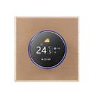 BHT-7000-GBLZB 95-240V AC 16A Smart Knob Thermostat Electric Heating Controller with Zigbee & WiFi(Gold) - 1