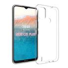 For Nokia C21 Plus Waterproof Texture TPU Phone Case(Transparent) - 1