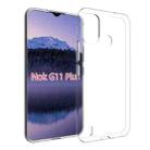 For Nokia G11 Plus Waterproof Texture TPU Phone Case(Transparent) - 1