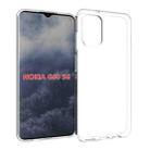 For Nokia G60 5G Waterproof Texture TPU Phone Case(Transparent) - 1