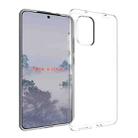 For Nokia X30 5G Waterproof Texture TPU Phone Case(Transparent) - 1