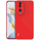 For Honor 90 5G imak UC-4 Series Straight Edge TPU Phone Case(Red) - 1