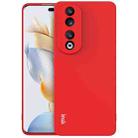 For Honor 90 Pro 5G imak UC-4 Series Straight Edge TPU Phone Case(Red) - 1