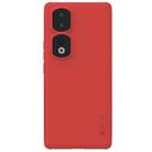 For Honor 90 Pro NILLKIN Frosted Shield Pro PC + TPU Phone Case(Red) - 1