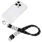 imak Short Style Phone Anti-Lost Lanyard(Black) - 1