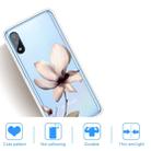 For Samsung Galaxy A01 Coloured Drawing Pattern Highly Transparent TPU Protective Case(Lotus) - 5