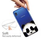 For Samsung Galaxy A10 Coloured Drawing Pattern Highly Transparent TPU Protective Case(Panda) - 4