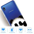 For Samsung Galaxy A10 Coloured Drawing Pattern Highly Transparent TPU Protective Case(Panda) - 5