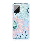 For Samsung Galaxy A91 / S10 Lite Coloured Drawing Pattern Highly Transparent TPU Protective Case(Flower) - 1
