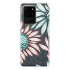 For Samsung Galaxy S20 Ultra Coloured Drawing Pattern Highly Transparent TPU Protective Case(Flower) - 1