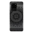 For Samsung Galaxy S20 Ultra Coloured Drawing Pattern Highly Transparent TPU Protective Case(Mandala) - 1